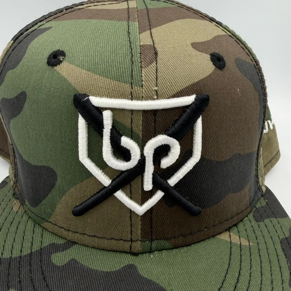 New Era 9FIFTY Snapback Hat Woodland Camo Adjustable Baseball Cap OSFM